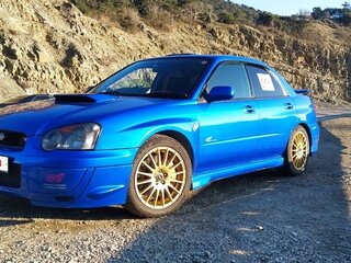 2001 Subaru Impreza WRX STi II, синий, 1980000 рублей, вид 1