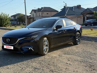 2015 Mazda 6 III (GJ) Рестайлинг, синий, 1799000 рублей, вид 4