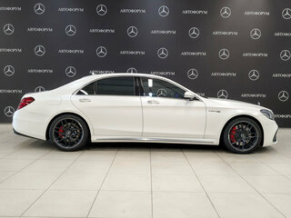 2019 Mercedes-Benz S-Класс AMG 63 AMG Long III (W222, C217) Рестайлинг, белый, 7400000 рублей, вид 4