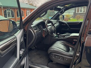 2019 Lexus LX 570 III Рестайлинг 2, чёрный, 7450000 рублей, вид 5