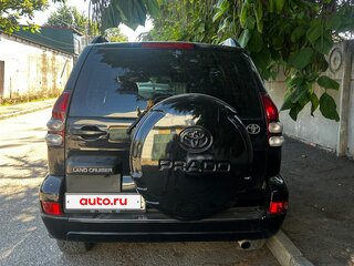 2005 Toyota Land Cruiser Prado 5-speed 120 Series, чёрный, 1550000 рублей, вид 4