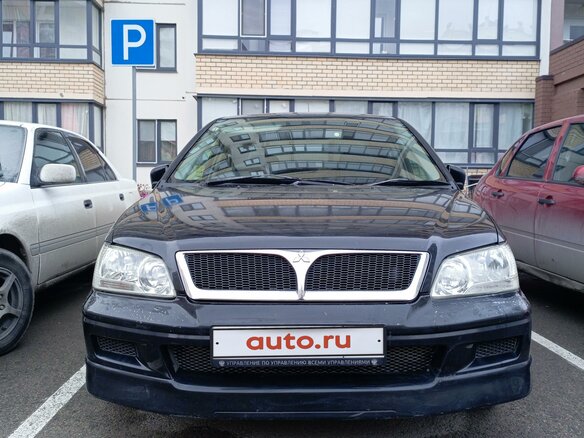 2000 Mitsubishi Lancer Cedia IX, чёрный, 420000 рублей - вид 2