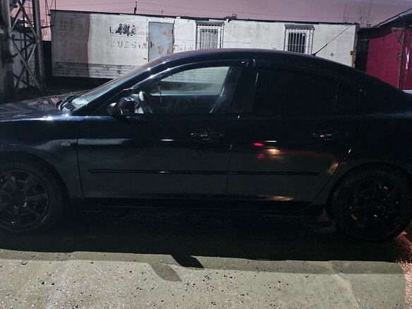 2008 Mazda 3 I (BK) Рестайлинг, чёрный, 600000 рублей - вид 8
