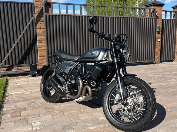 2022 Ducati Scrambler 800, серый, 1280000 рублей