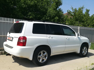 2002 Toyota Highlander I (XU20), белый, 620000 рублей, вид 3