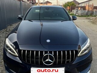 2016 Mercedes-Benz C-Класс 250 IV (W205), синий, 2550000 рублей, вид 1