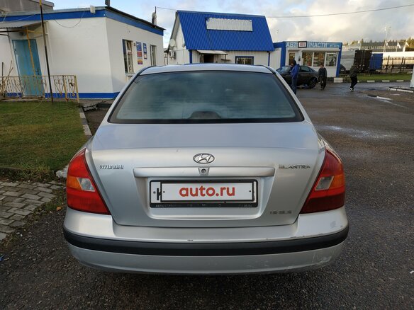 2002 Hyundai Elantra III (XD), серебристый - вид 5