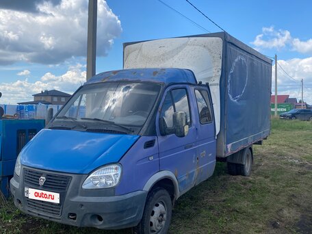 2004 ГАЗ ГАЗель (33023/330273) Фермер, синий, 490000 рублей, вид 1