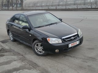 2006 Kia Cerato I, чёрный, 485000 рублей, вид 3