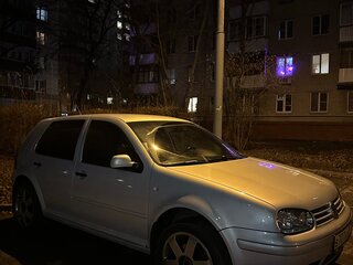 1999 Volkswagen Golf IV, серебристый, 560000 рублей, вид 5