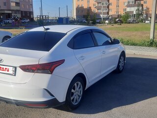 2021 Hyundai Solaris II Рестайлинг, белый, 1650000 рублей, вид 5