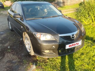 2008 Mazda 3 I (BK) Рестайлинг, чёрный, 700000 рублей, вид 4