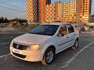 2012 Renault Logan I Рестайлинг, белый, 325000 рублей, вид 1