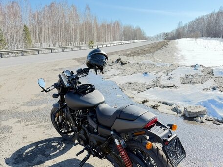 2020 Harley-Davidson Street Rod, зелёный, 1000000 рублей, вид 1