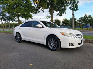 2011 Toyota Camry VI (XV40) Рестайлинг, белый, 1300000 рублей, вид 3