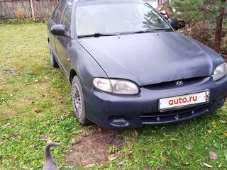 1998 Hyundai Accent I, синий, 70000 рублей, вид 2