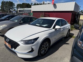 2021 Hyundai Sonata VIII (DN8), белый, 1700000 рублей, вид 1