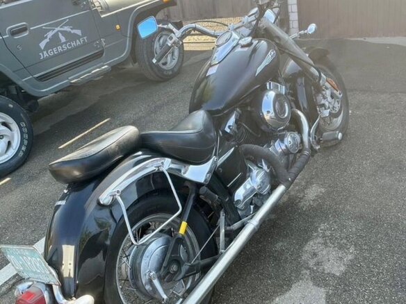2000 Yamaha XVS400 Drag Star, чёрный, 350000 рублей - вид 5