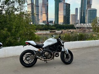 2014 Ducati Monster 821, белый, 700000 рублей, вид 2