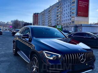 2021 Mercedes-Benz GLC Coupe AMG 43 AMG I (C253) Рестайлинг, синий, 8000000 рублей, вид 3