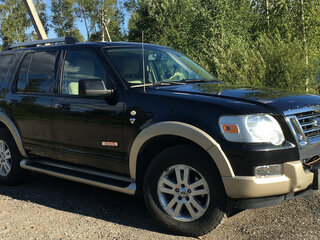 2007 Ford Explorer IV, чёрный, 1350000 рублей, вид 2
