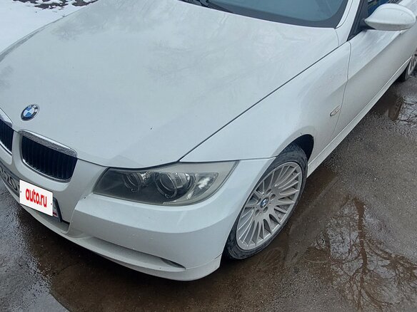 2007 BMW 3 серии 320d V (E90/E91/E92/E93), белый, 1500000 рублей - вид 2