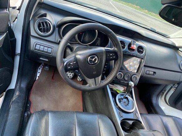 2010 Mazda CX-7 I Рестайлинг, белый, 1100000 рублей - вид 18