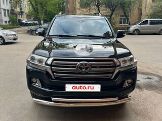 2016 Toyota Land Cruiser 200 Series Рестайлинг 2, чёрный, 5400000 рублей, вид 1