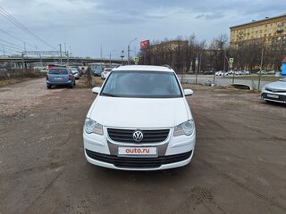 2008 Volkswagen Touran I Рестайлинг, белый, 575000 рублей, вид 1