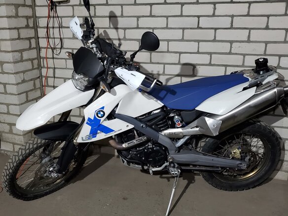 2007 BMW G 650 X, белый - вид 16