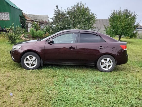 2010 Kia Cerato 6-speed II, пурпурный, 600000 рублей - вид 7