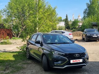 2024 Lada (ВАЗ) Vesta SW Cross I Рестайлинг (NG), серый, 1630000 рублей, вид 2