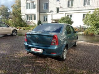 2013 Renault Logan I Рестайлинг, синий, 500000 рублей, вид 5