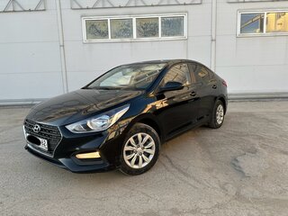 2018 Hyundai Solaris II, чёрный, 1500000 рублей, вид 1