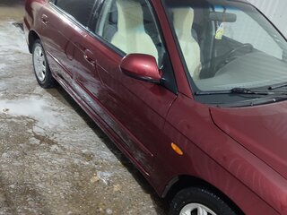 2006 Kia Spectra I Рестайлинг 2, красный, 480000 рублей, вид 3