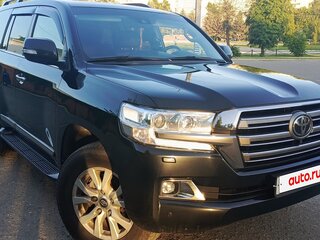 2016 Toyota Land Cruiser 200 Series Рестайлинг 2, чёрный, 4950000 рублей, вид 2