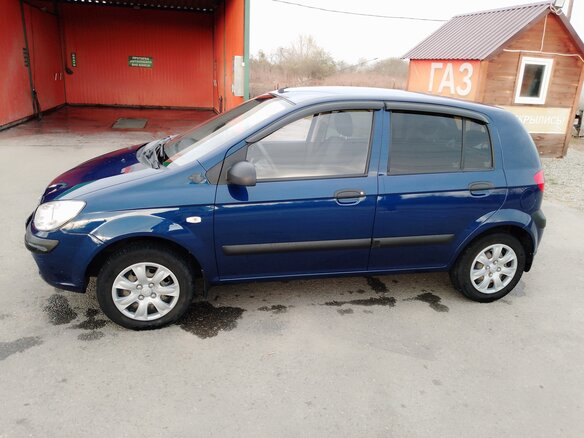 2007 Hyundai Getz I Рестайлинг, синий, 560000 рублей - вид 3
