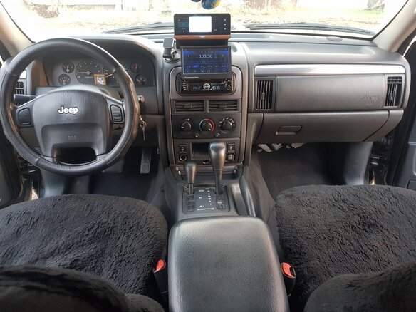 2003 Jeep Grand Cherokee II (WJ), чёрный - вид 2