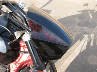 2008 Kawasaki VN1600 Vulcan, чёрный, 505184 рублей, вид 4