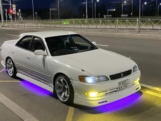 2007 Toyota Mark II Blit IX (X110), белый, 1666666 рублей, вид 2