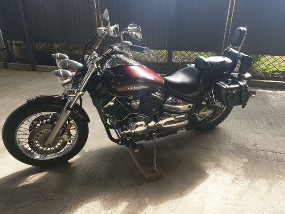 2007 Yamaha XVS1100, фиолетовый, 520000 рублей - вид 6
