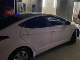 2014 Hyundai Elantra V (MD) Рестайлинг, белый, 1200000 рублей, вид 4