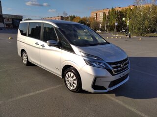 2020 Nissan Serena S-Hybrid V (C27) Рестайлинг, серебристый, 2440000 рублей, вид 3