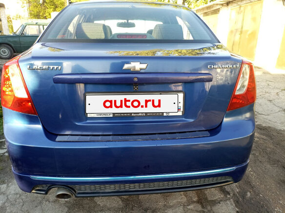 2008 Chevrolet Lacetti I, синий, 600000 рублей - вид 5