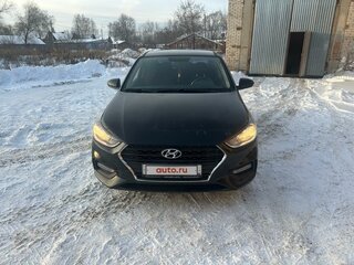 2017 Hyundai Solaris II, чёрный, 1500000 рублей, вид 1