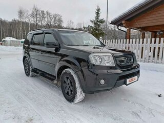 2008 Honda Pilot II, чёрный, 1410000 рублей, вид 2