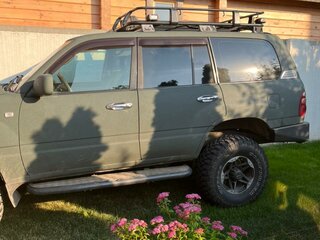 1998 Toyota Land Cruiser 105 100 Series, серый, 4000000 рублей, вид 3