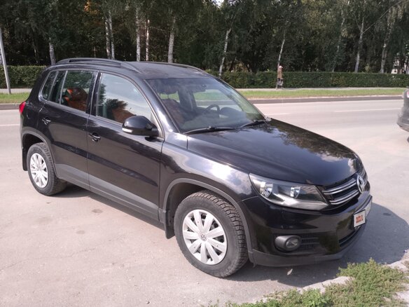 2011 Volkswagen Tiguan I Рестайлинг, синий, 1350000 рублей - вид 9