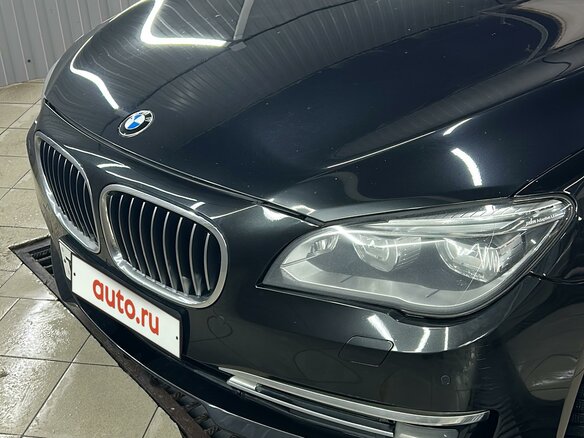2012 BMW 7 серии 750Li xDrive V (F01/F02/F04) Рестайлинг, чёрный - вид 16