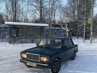2005 Lada (ВАЗ) 2107, синий, 105000 рублей, вид 3